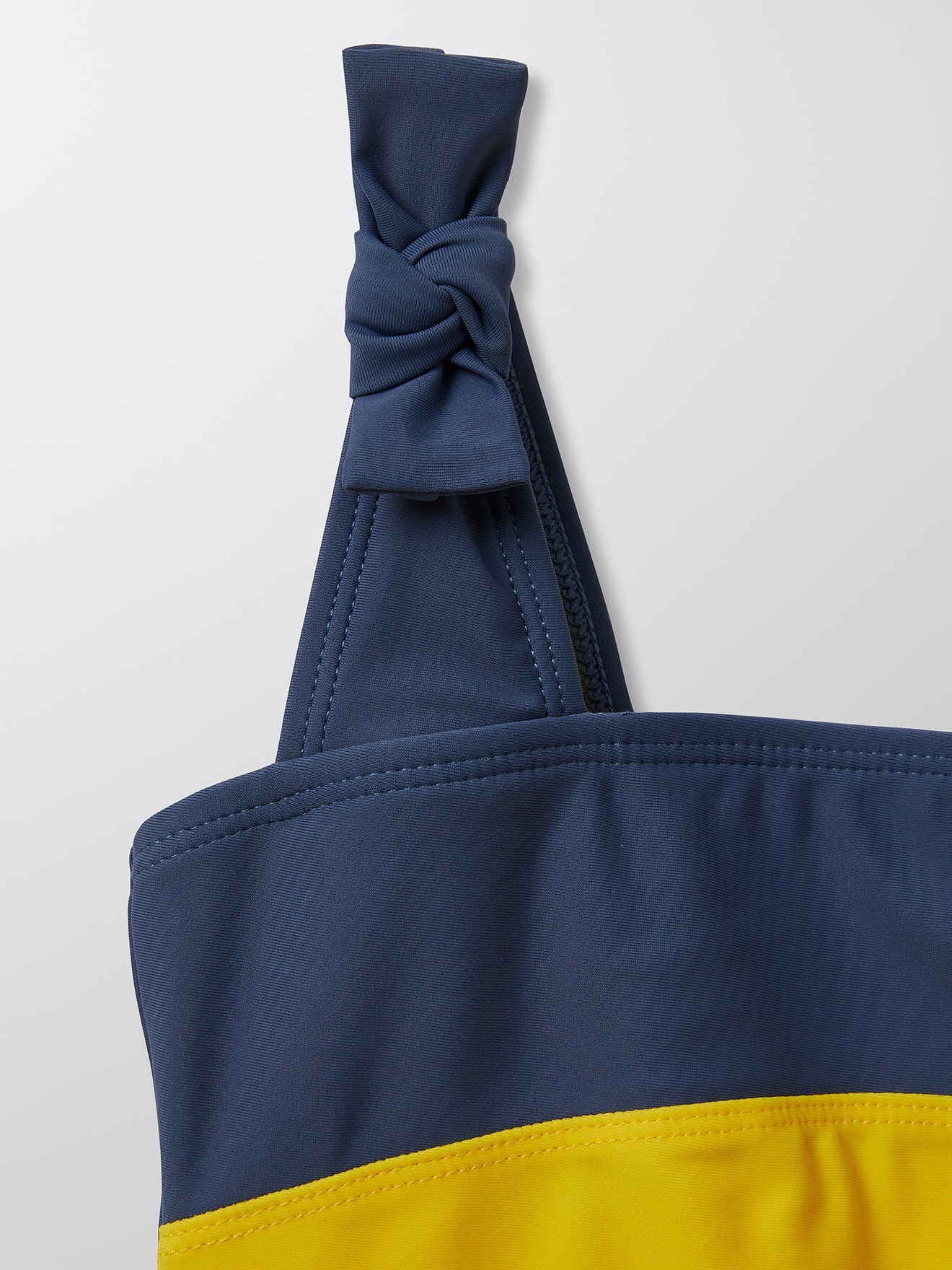 Bañador Una Pieza Bandeau - Azul Medio Multicolor - Niña