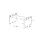 Estantería Para Zapatos Extensible - Frame - Blanco