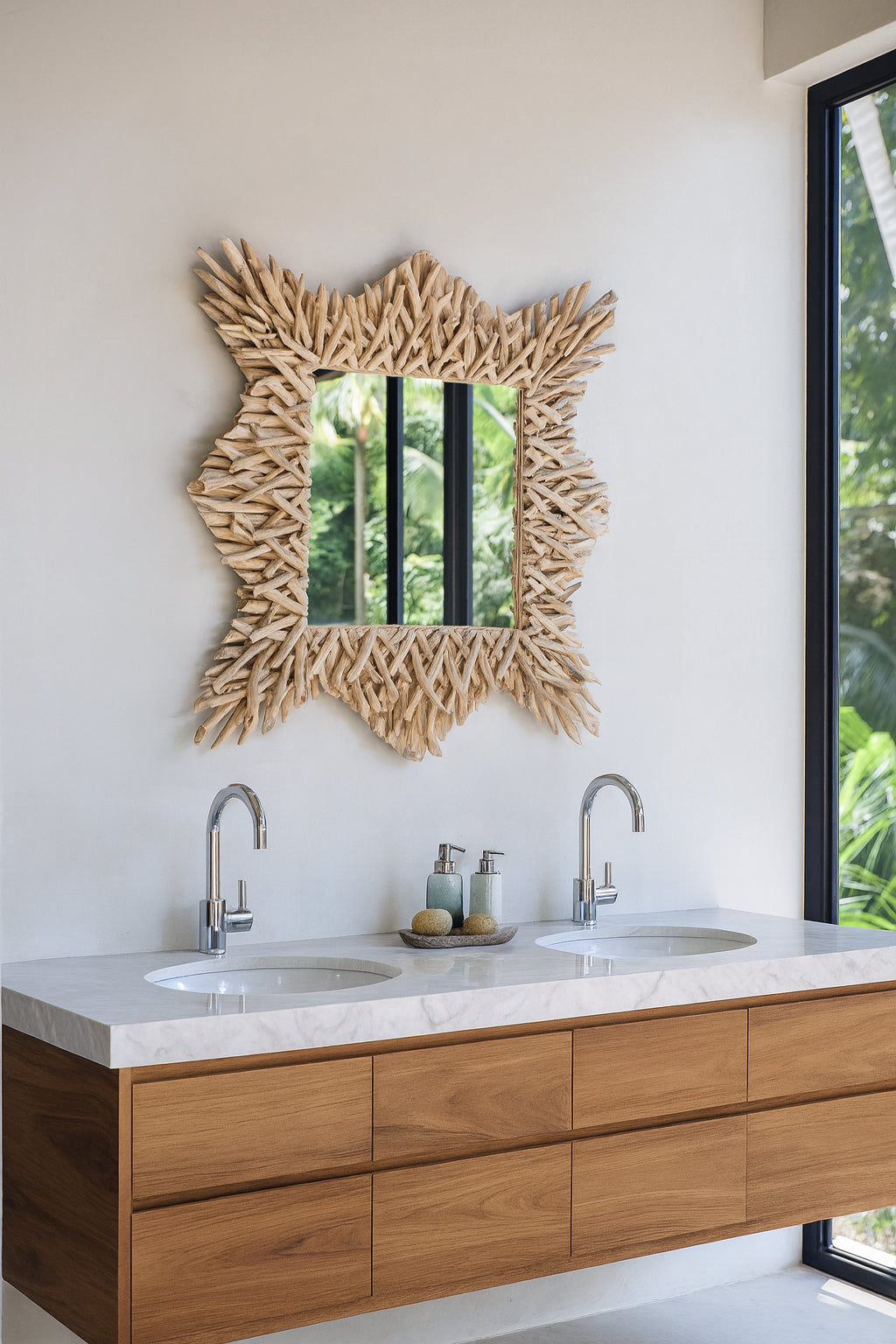 Koh Lanta - Miroir - Branches De Teck