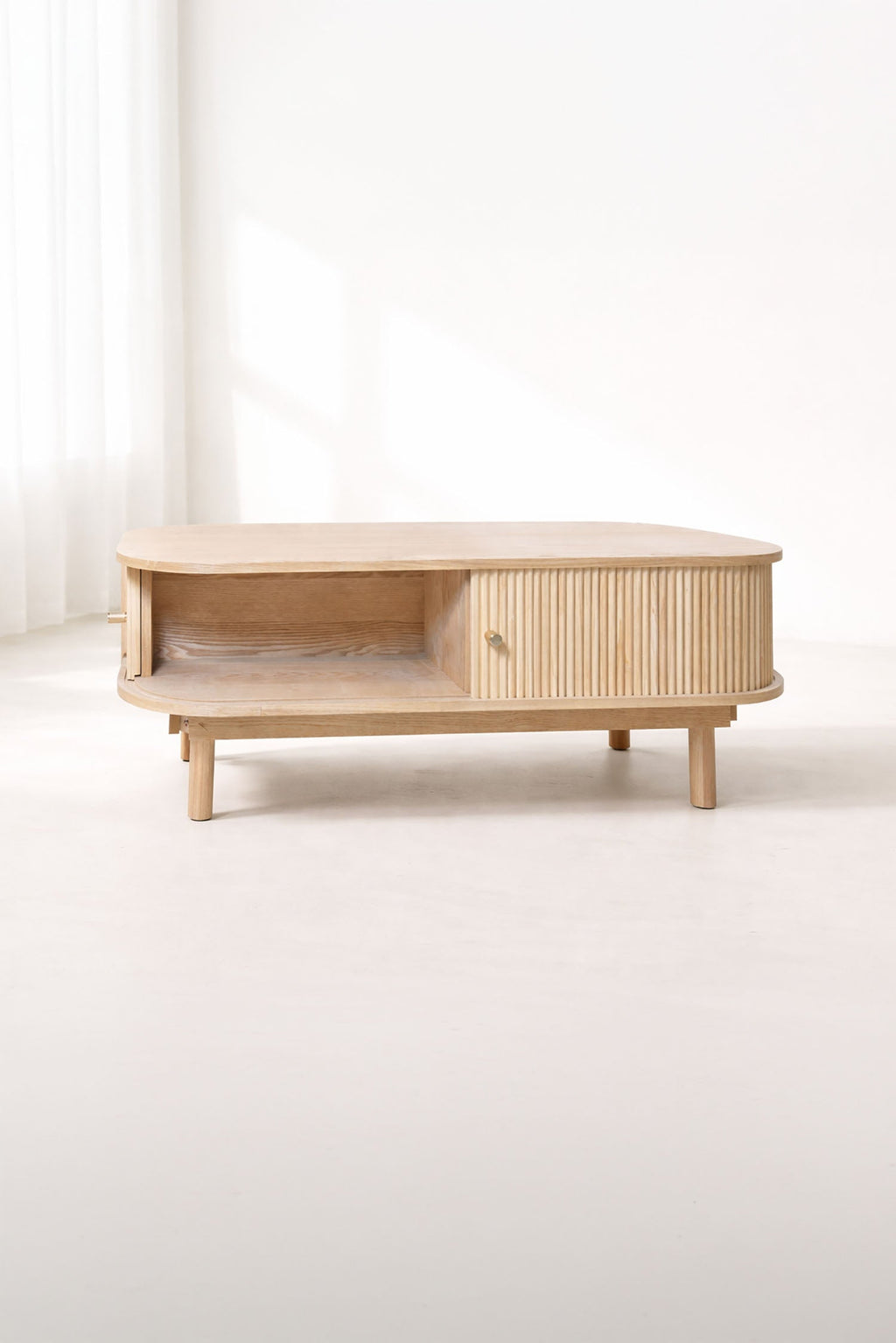 Hector - Mesa de Centro - Madera de Pino - Natural