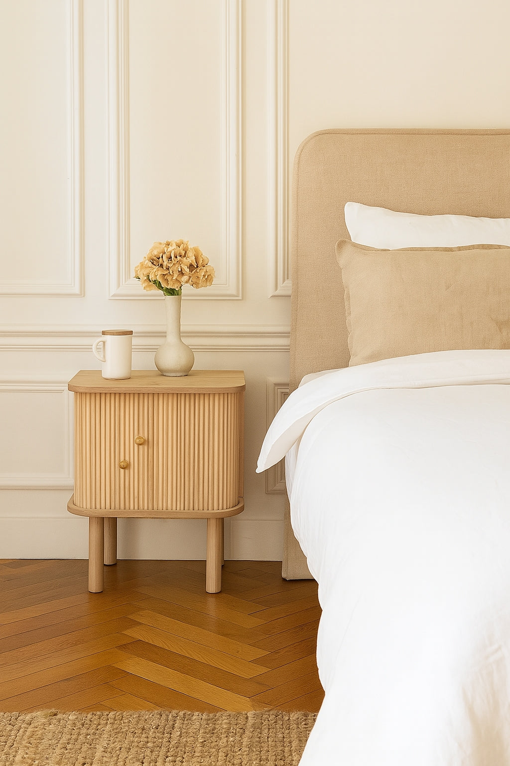 Hector - Meuble D'Appoint - Bois De Pin - Naturel