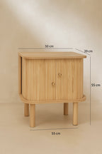Hector - Meuble D'Appoint - Bois De Pin - Naturel