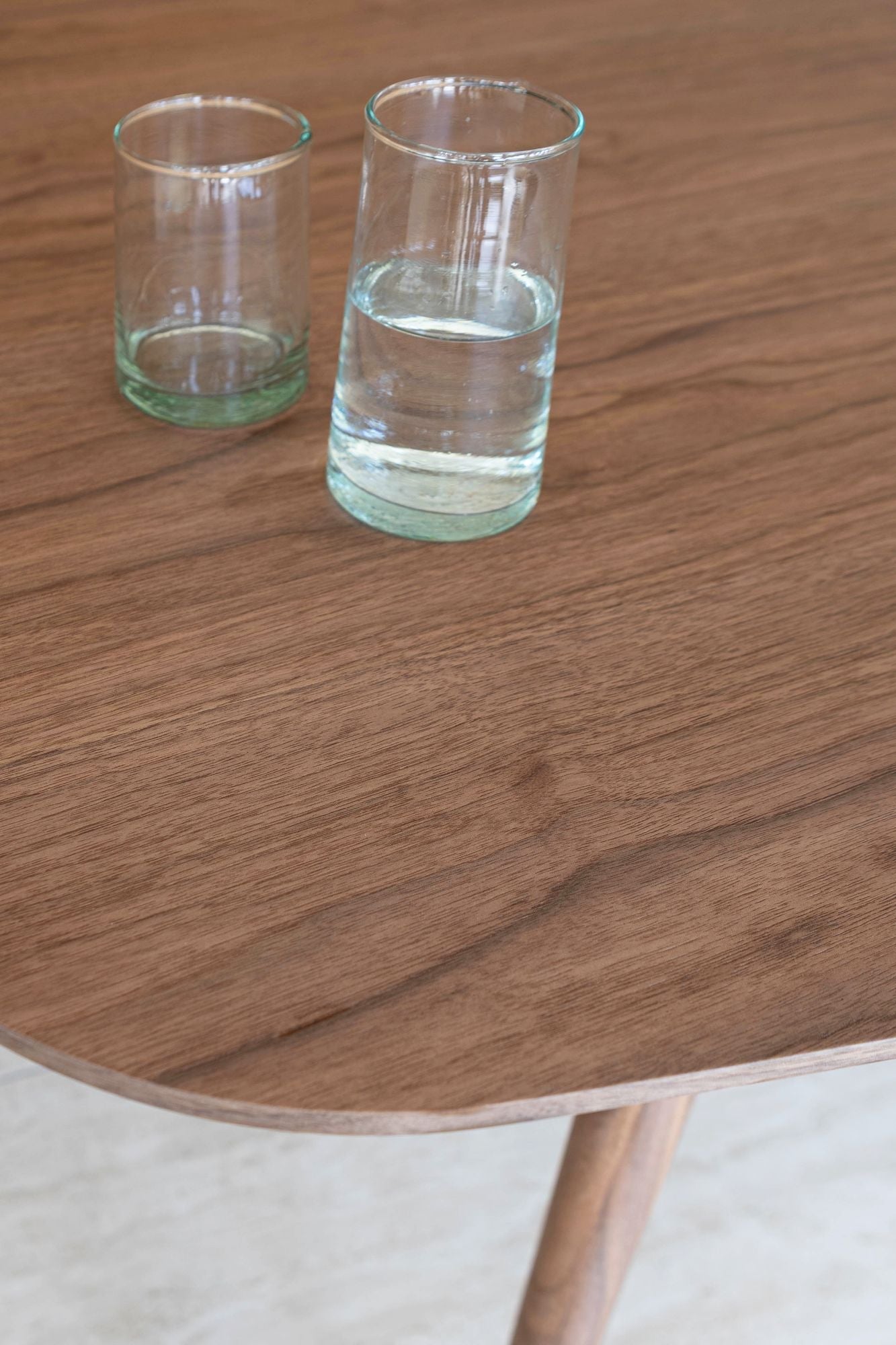 Metal - Conjunto Mesa Rectángulo + 6 Sillas - Pana/Metal/Madera - Terrac