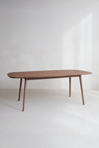 Callao - Rectangular Table - Wood Effect - Walnut