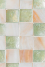 Zina - Console - Coquille De Capiz - Vert