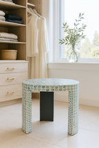 Solna Side Cabinet - Blue Capiz Shells