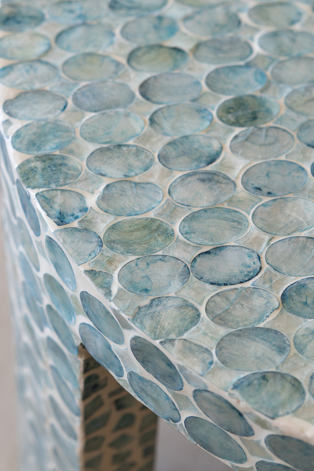 Solna Side Cabinet - Blue Capiz Shells