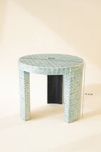 Solna Side Cabinet - Blue Capiz Shells