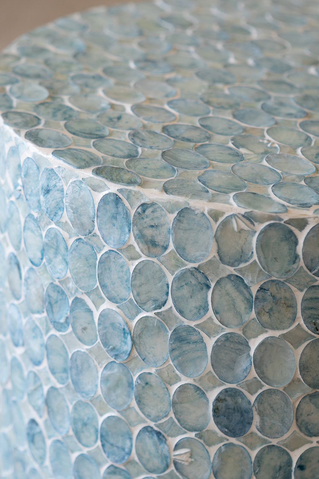 Solna Side Cabinet - Blue Capiz Shell