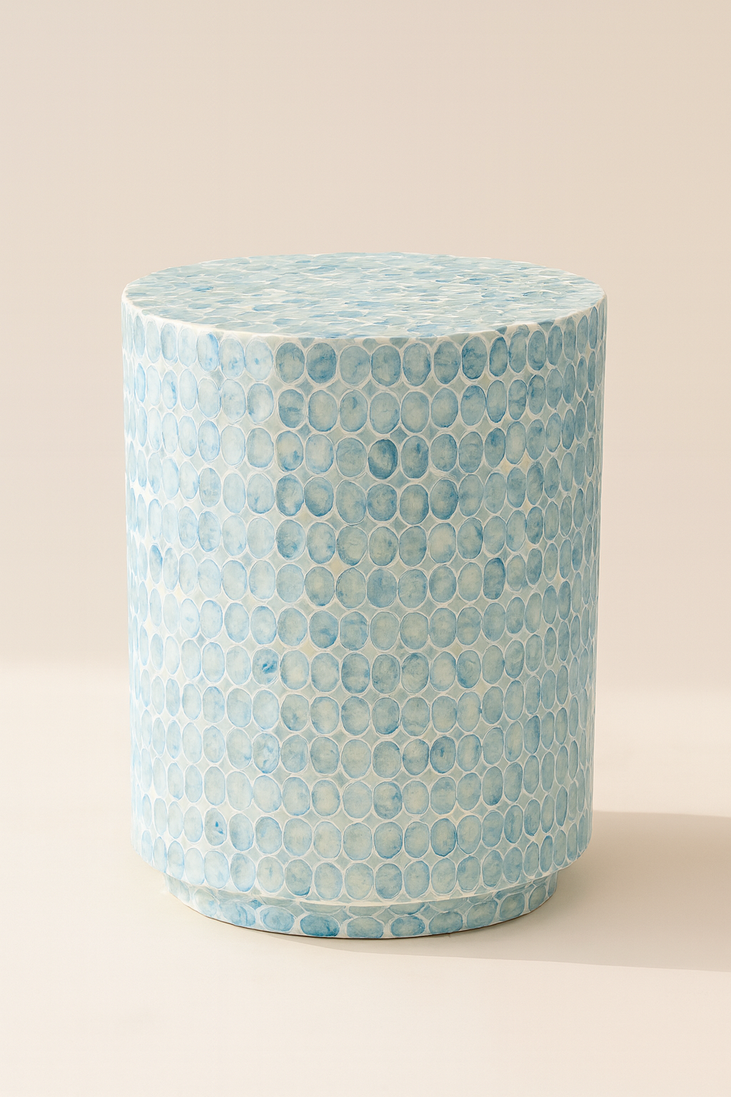 Solna Side Cabinet - Blue Capiz Shell