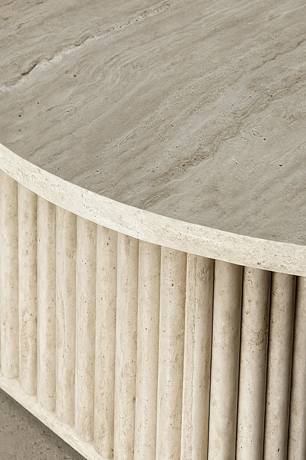 Mueble Auxiliar Susan Square - Efecto Travertino Natural