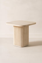 Mueble Auxiliar Susan Square - Efecto Travertino Natural