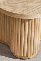 Alba - Mesa de Centro - Imitación Madera - Natural