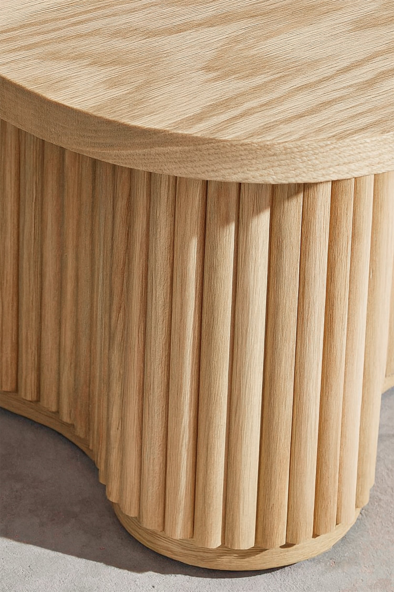 Alba - Mesa de Centro - Imitación Madera - Natural