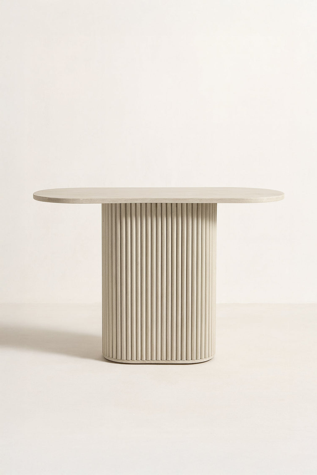 Consola Inaya - Mdf Efecto Travertino Natural