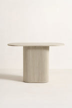 Consola Inaya - Mdf Efecto Travertino Natural