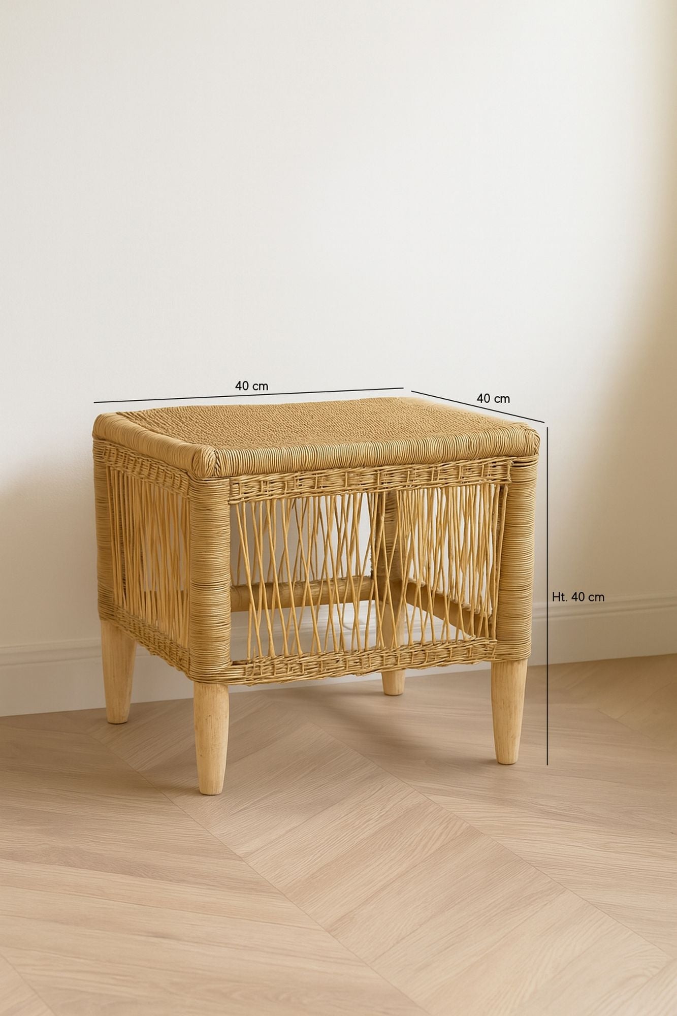 Zomba - Mueble auxiliar - Ratán - Natural