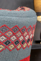 Sillón Inca - Tela Y Madera