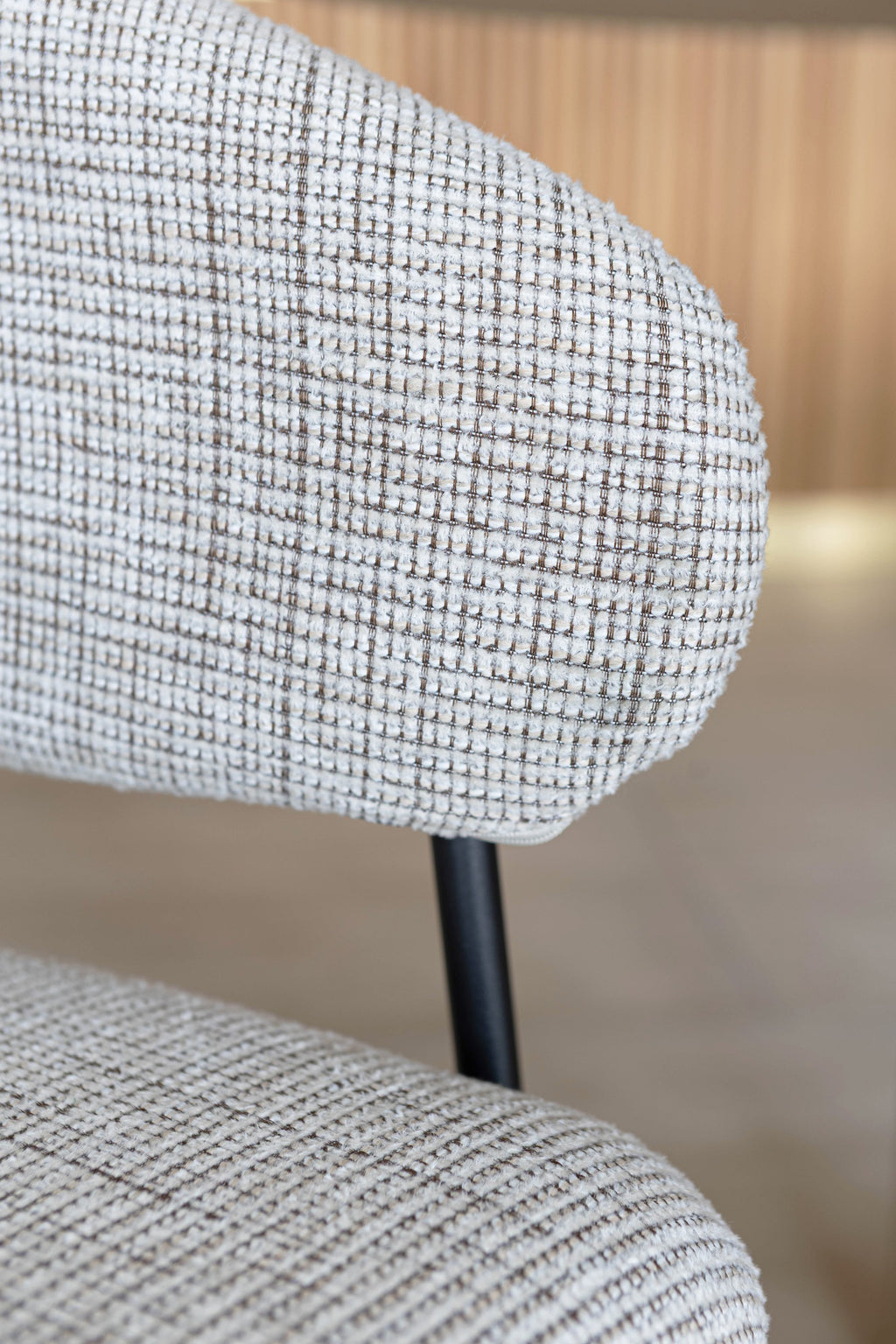 Set of 2 Eros Chairs - Beige Dining Chairs