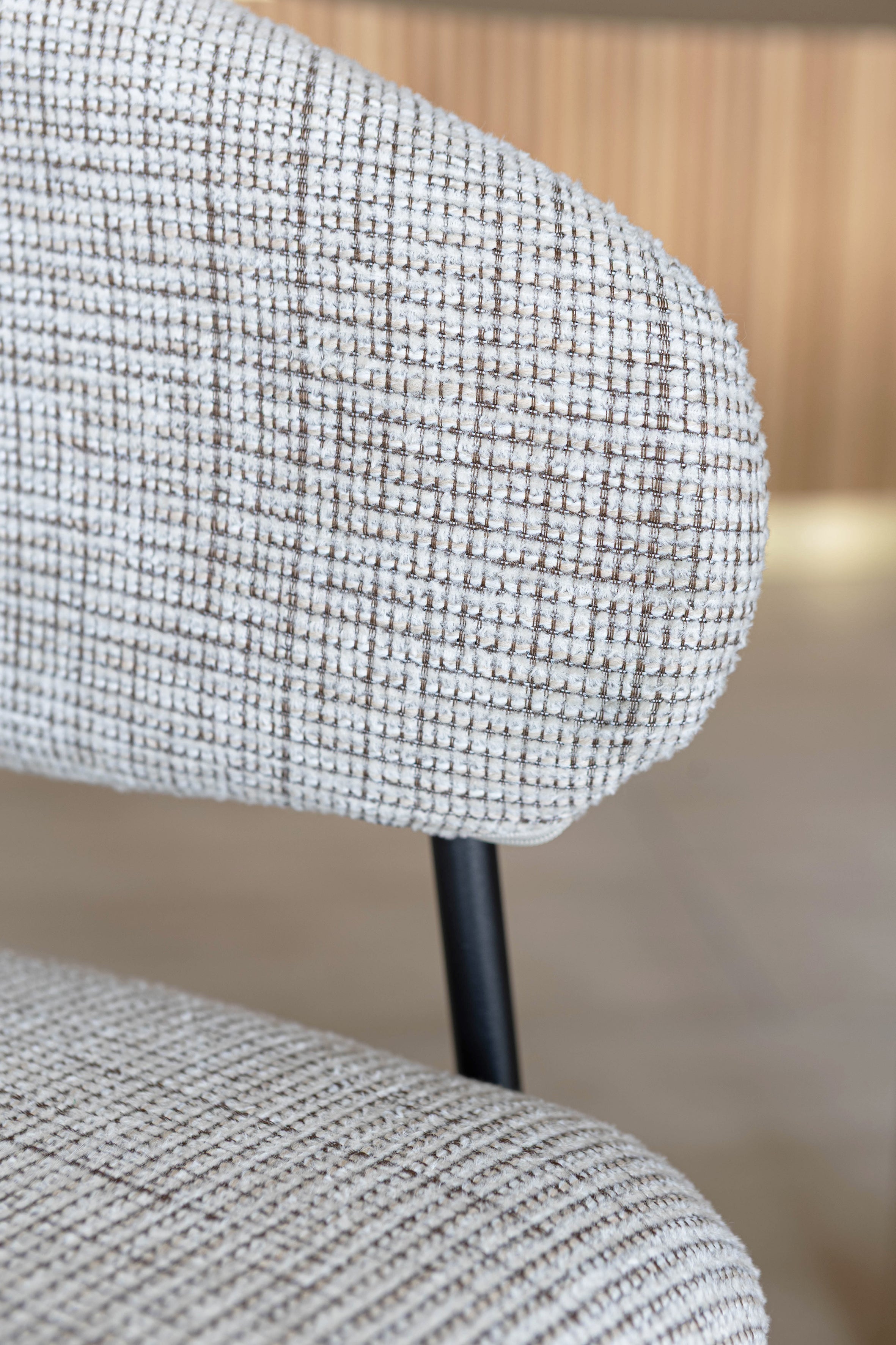 Set of 2 Eros Chairs - Beige Dining Chairs