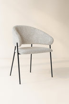 Set of 2 Eros Chairs - Beige Dining Chairs