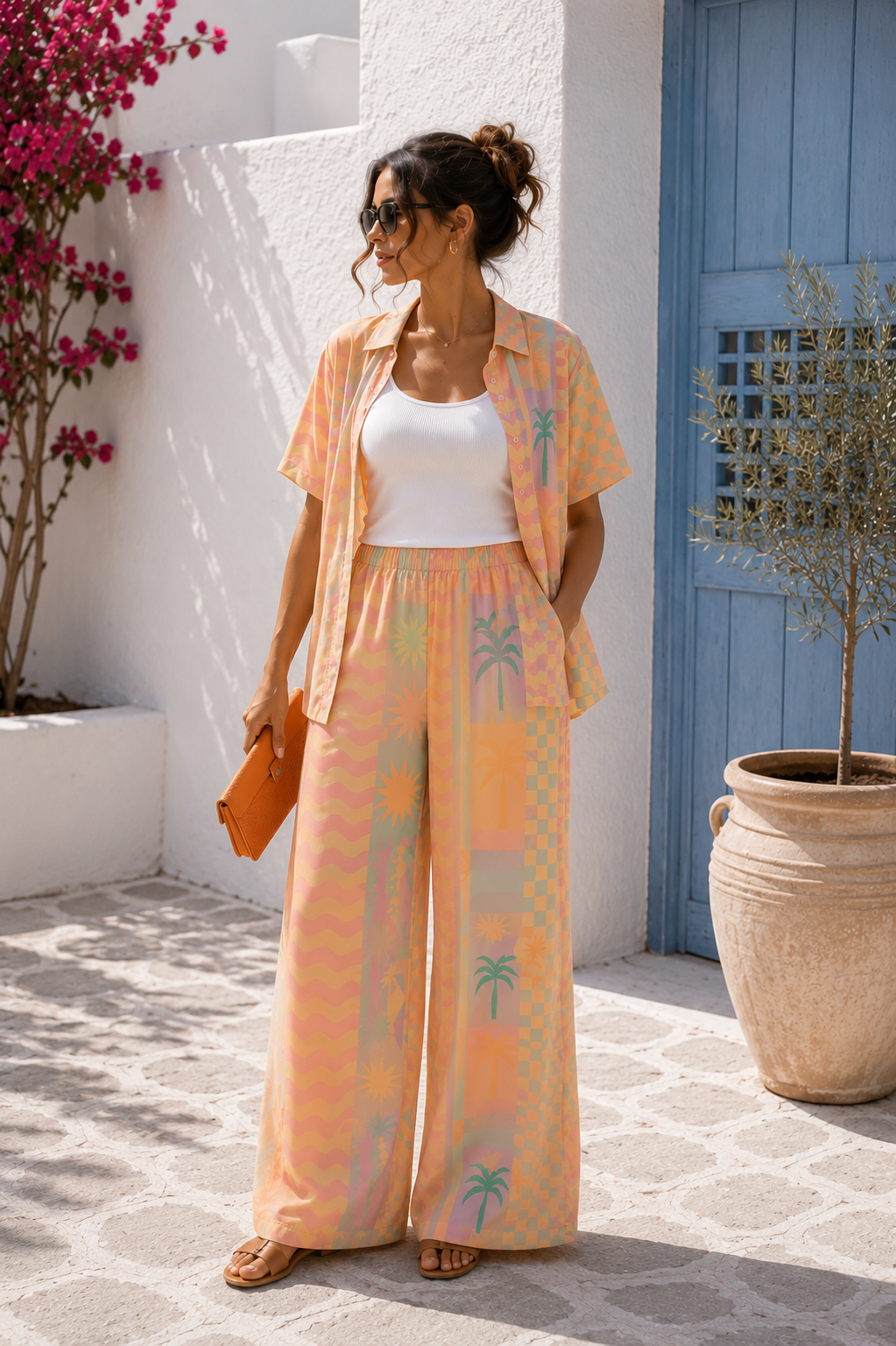 Pantalones Palmy - Multicolor