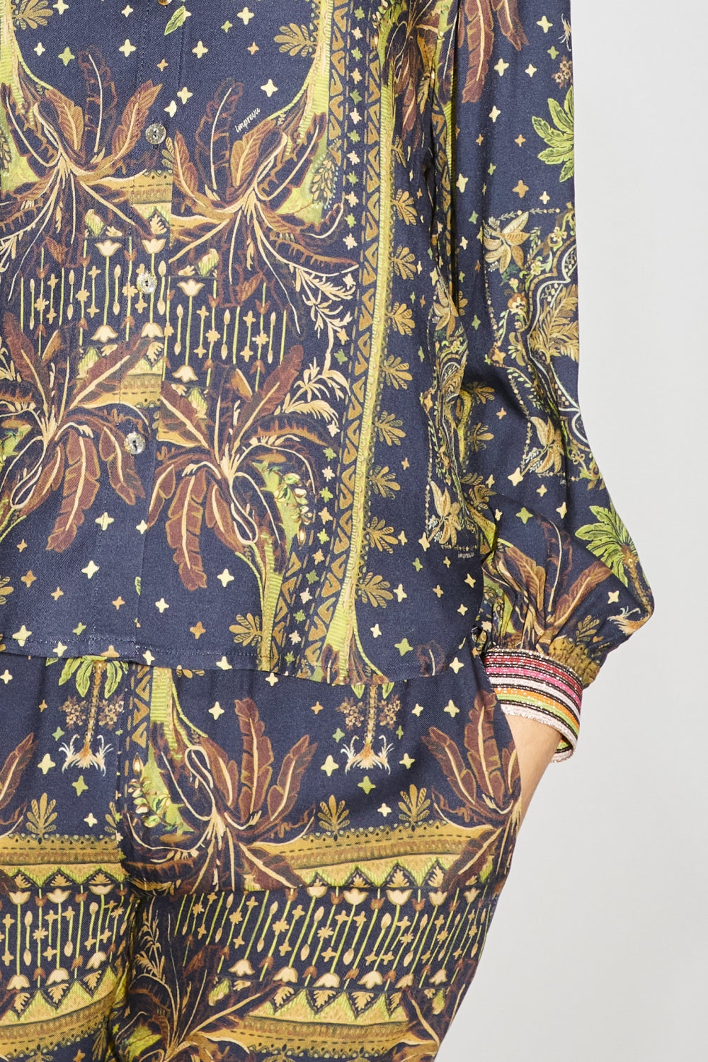 Blusa Darline Tropic Cosmic - Azul