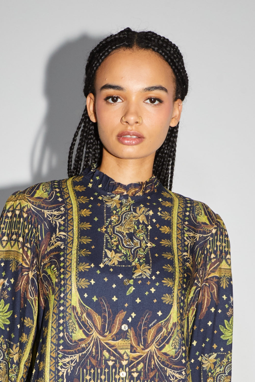 Blusa Darline Tropic Cosmic - Azul
