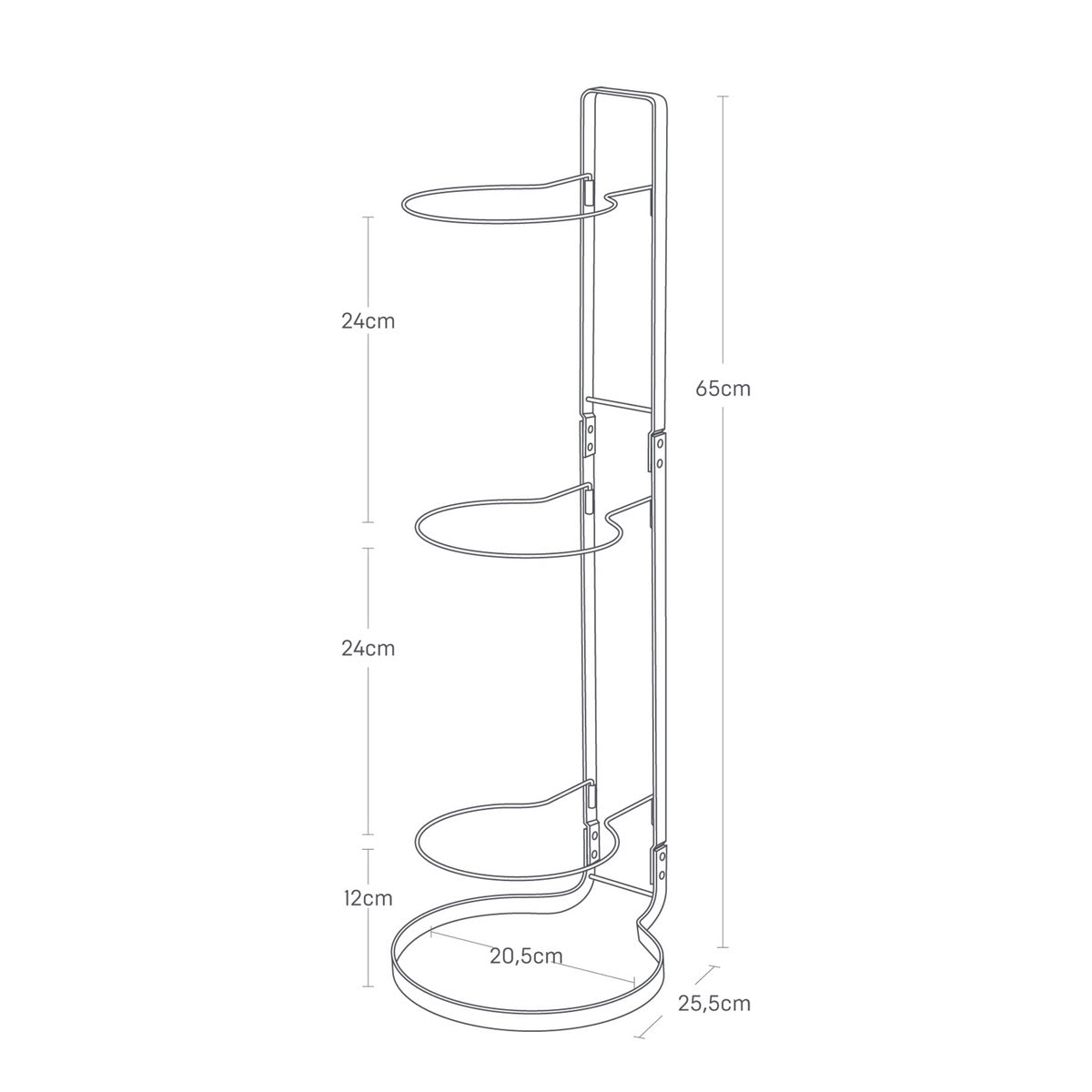 Ball Stand - Black
