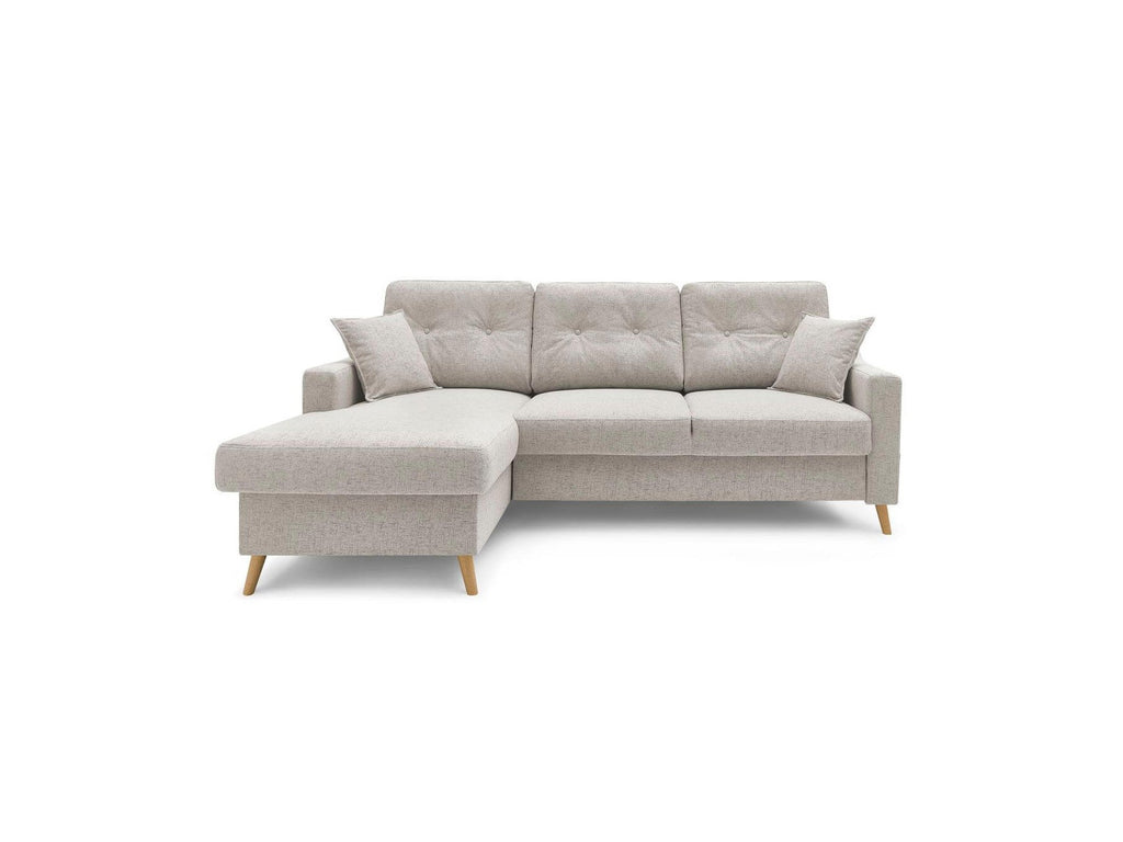 Sweden - Sofá Rinconera Chaise Longue Convertible con Arcón - Ángulo Izquierdo