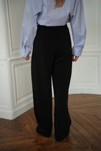 Pantalon Droit Sandro - Noir