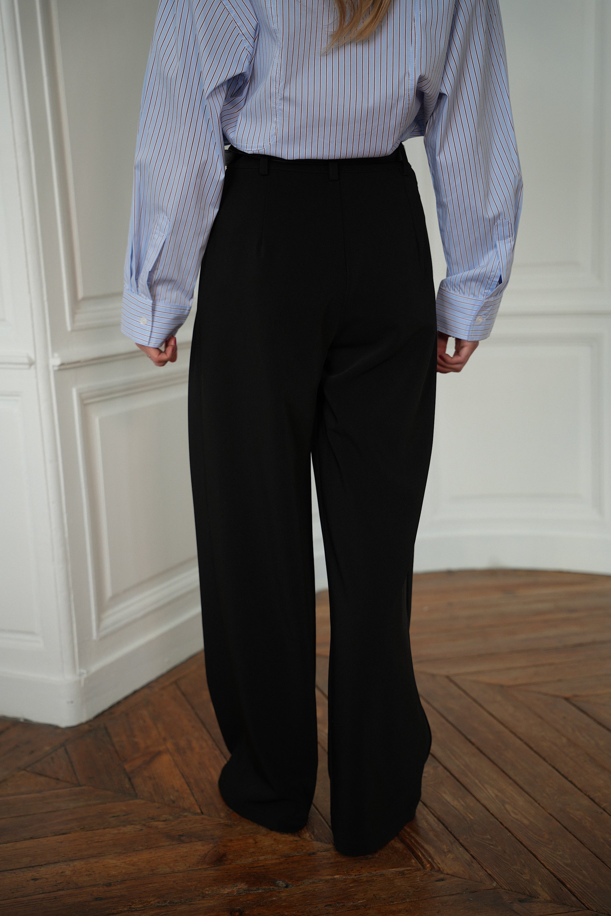 Pantalon Droit Sandro - Noir