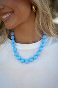 Collier De Perles - Telma Bleu
