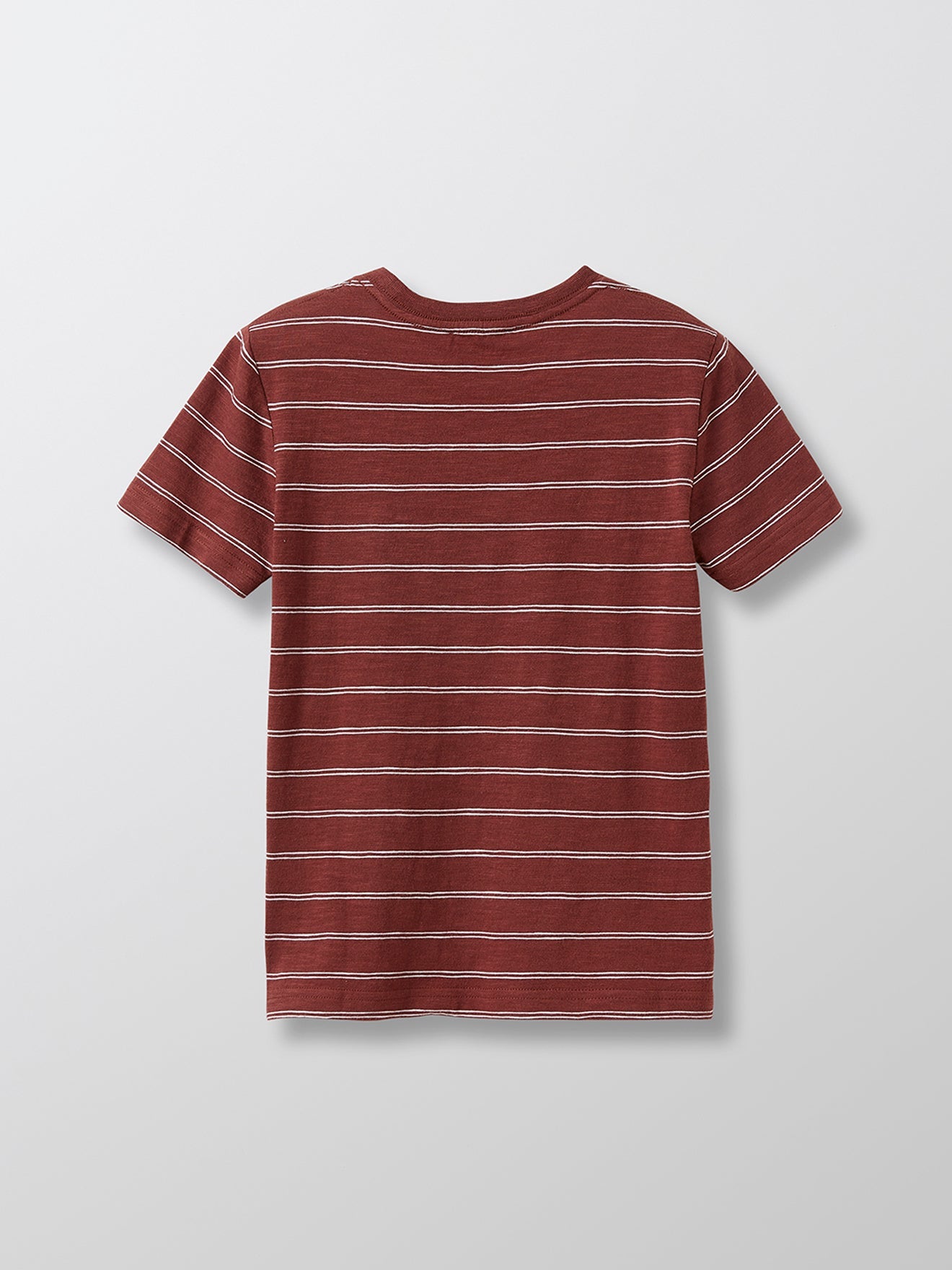T-Shirt Rayé Colin - Bleu Moyen Uni - Garçon