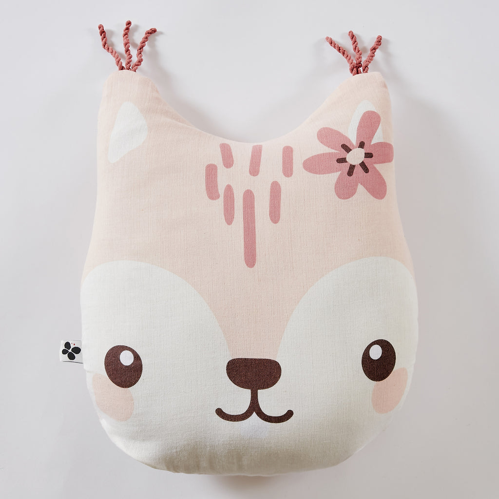Tamia - Coussin Déhoussable - Gaze De Coton