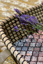 Kos Rectangular Tray In Seagrass And Shell