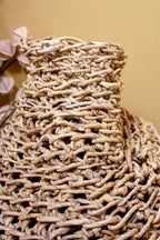 Abaca Decorative Jar - D 42 H 55 Cm