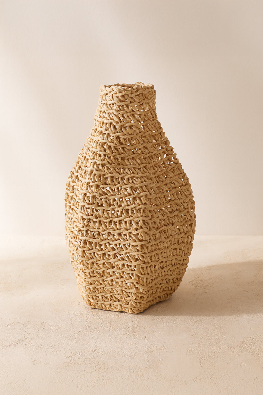 Abaca Decorative Jar - D 42 H 55 Cm
