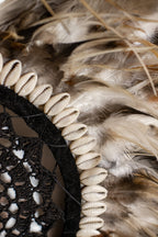 Decoración Kapau - Plumas Y Conchas De Gallo