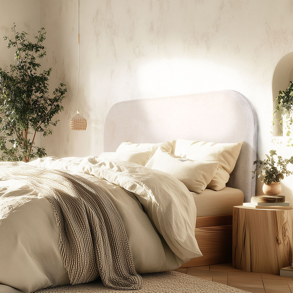 Arthur - Headboard - Beige