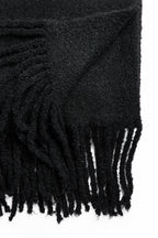 Knitted Scarf - Black