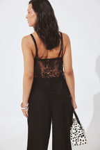 Lace Camisole - Black