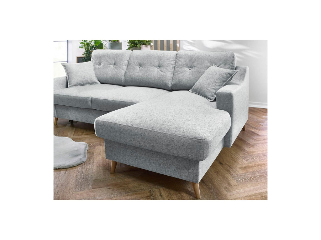 Canapé D'Angle Convertible Coffre Sweden - Angle Droit