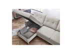 Sweden - Sofá Rinconera Chaise Longue Convertible con Arcón - Ángulo Izquierdo