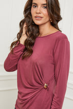 Top - Burgundy