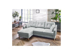 Sweden - Sofá Rinconera Chaise Longue Convertible con Arcón - Ángulo Izquierdo