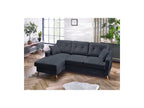 Sweden - Sofá Rinconera Chaise Longue Convertible con Arcón - Ángulo Izquierdo