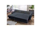 Sweden - Sofá Rinconera Chaise Longue Convertible con Arcón - Ángulo Izquierdo