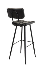 Tom - Set De 2 Taburetes - Negro