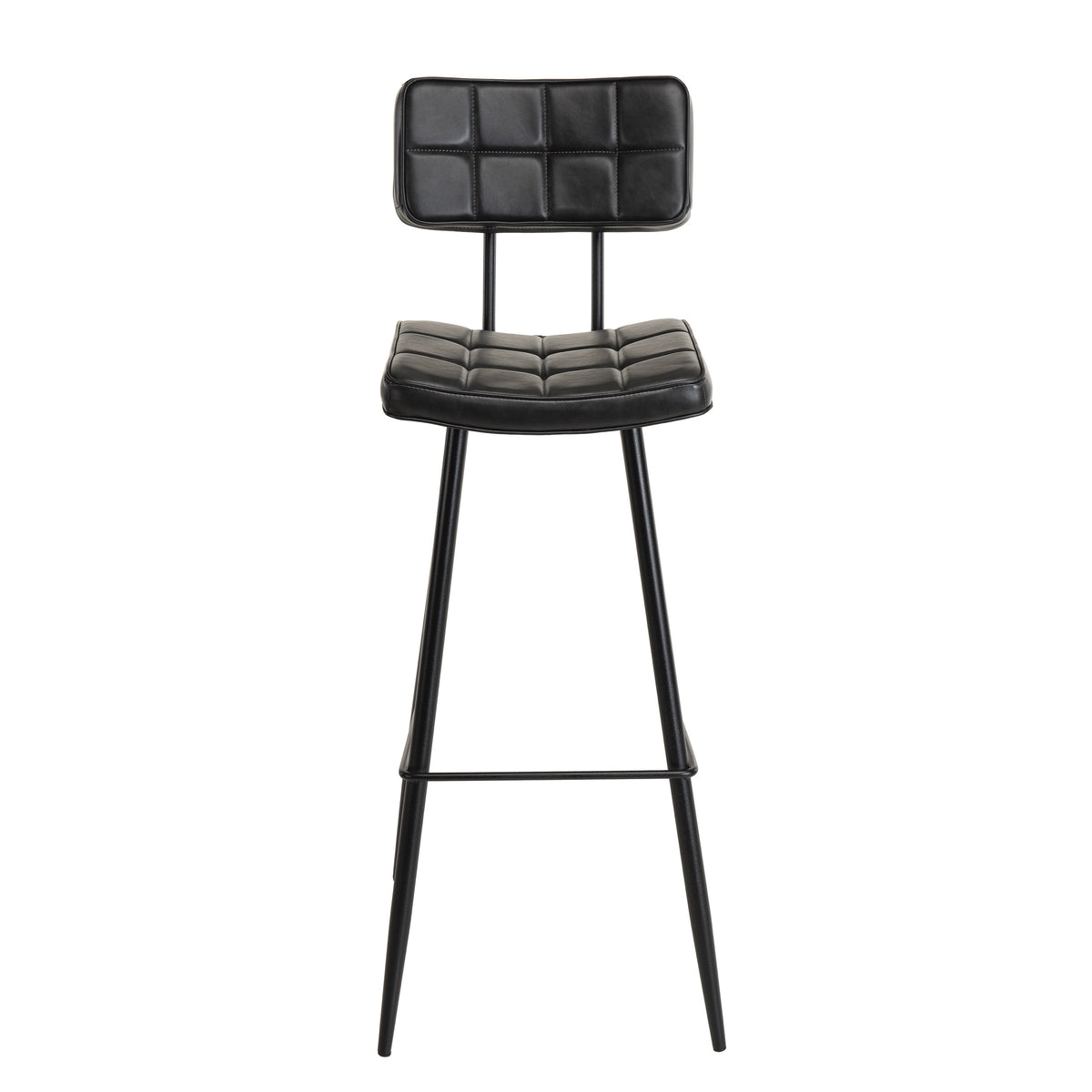 Tom - Set De 2 Taburetes - Negro